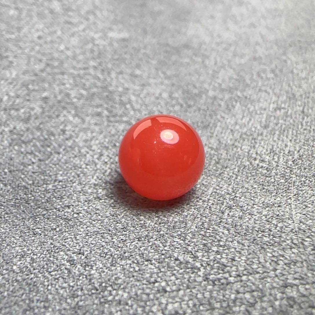 南红玛瑙8.2单珠未镶嵌