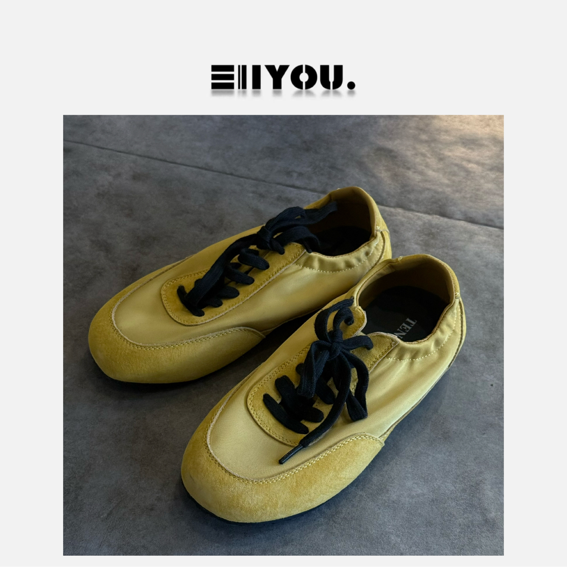 【ENYOU定制】黄色柔软球鞋