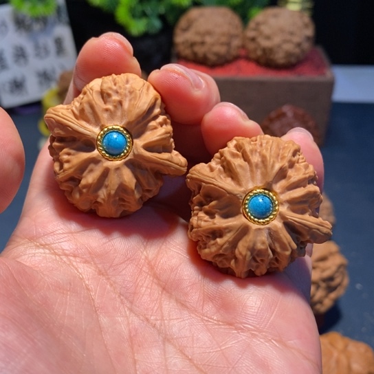 把件文玩核桃文玩宫灯38尺06