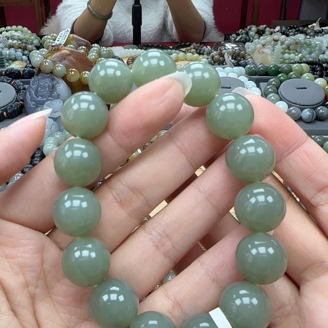 和田玉手链未镶嵌