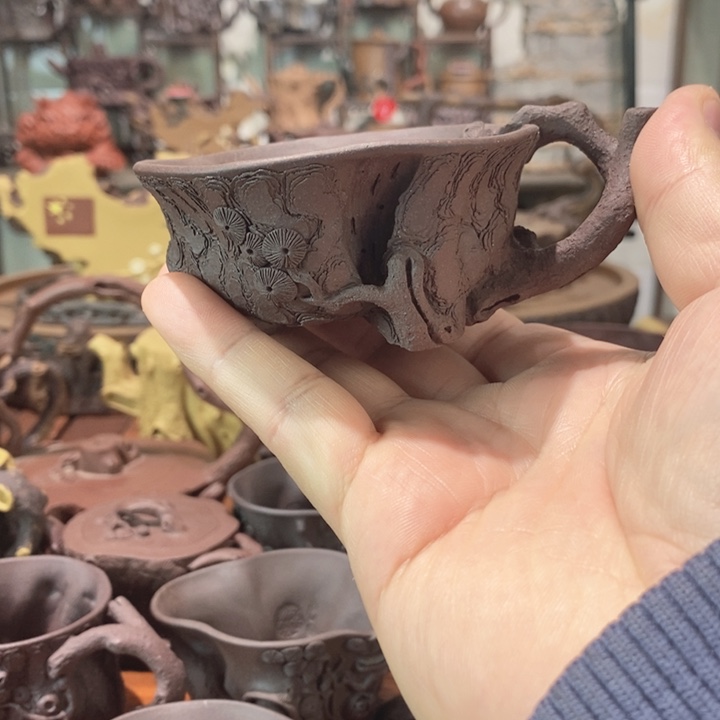 紫砂茶壶全手工制作