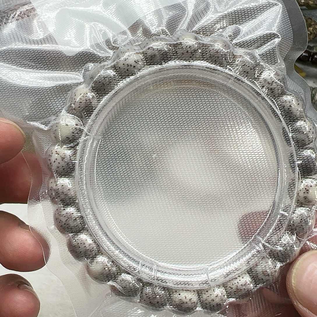 星月菩提手串20王者灰星月菩提单圈0.9