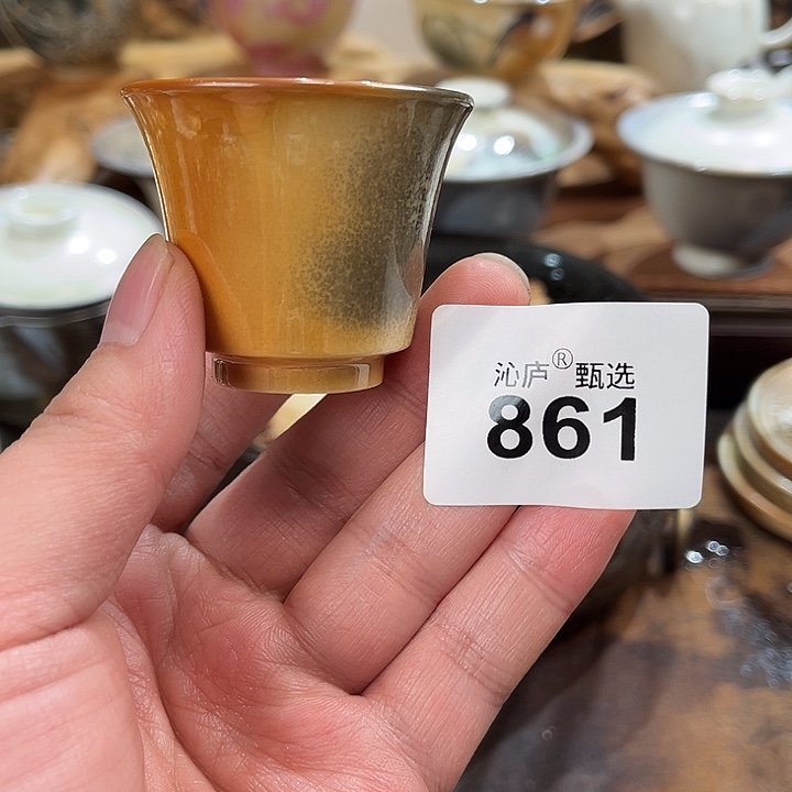 沁庐柴窑古法柴烧全手工茶具