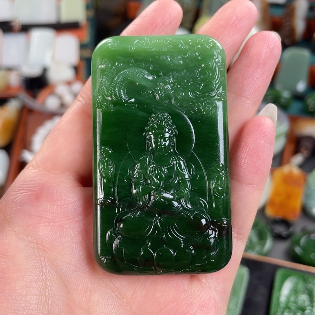 未镶嵌和田玉挂件