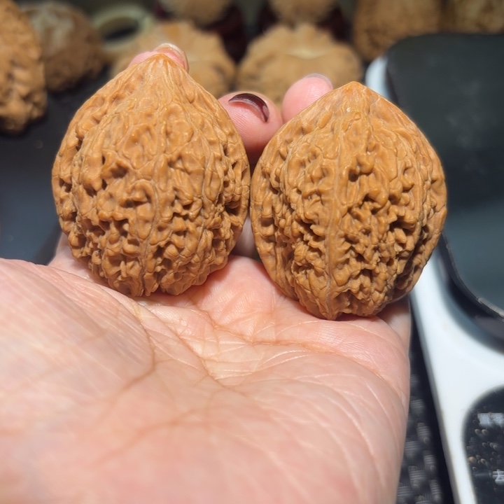 把件文玩核桃36大蒜头