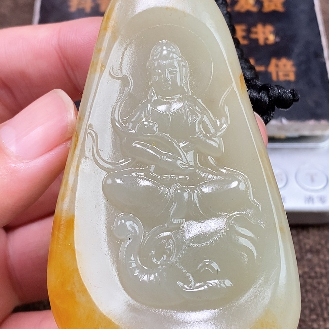 和田玉挂件未镶嵌