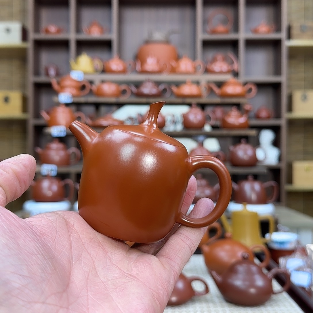 ****匸紫砂茶壶潮州手拉壶一帆风顺