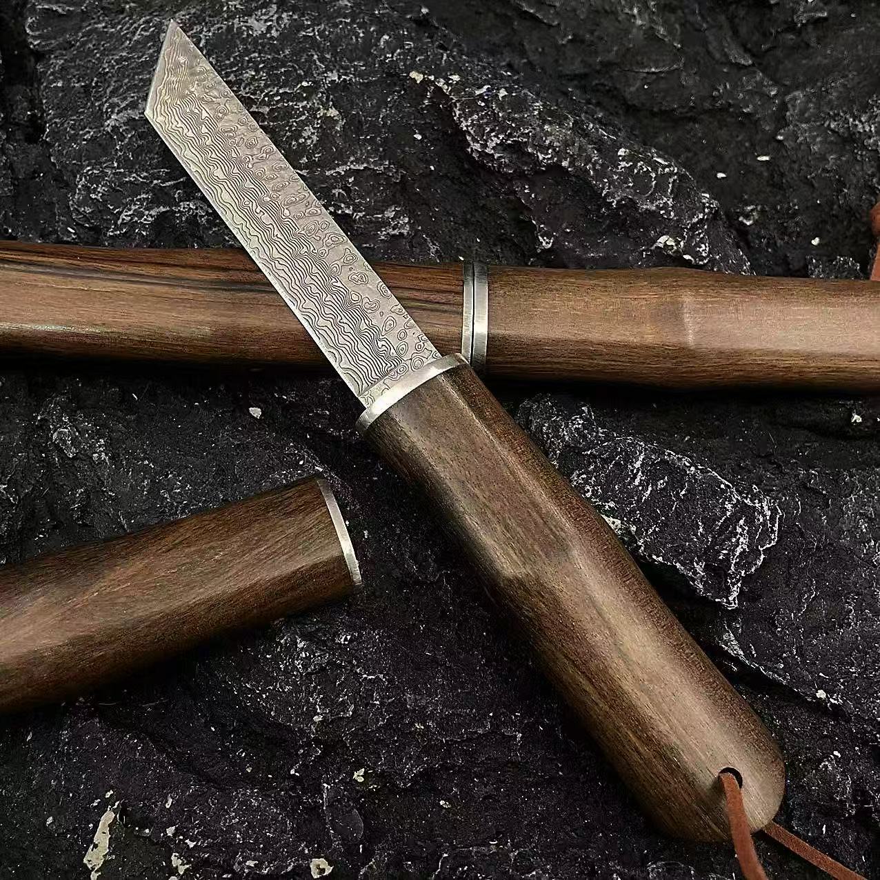 黄竹-大马士革水果刀瓜果刀