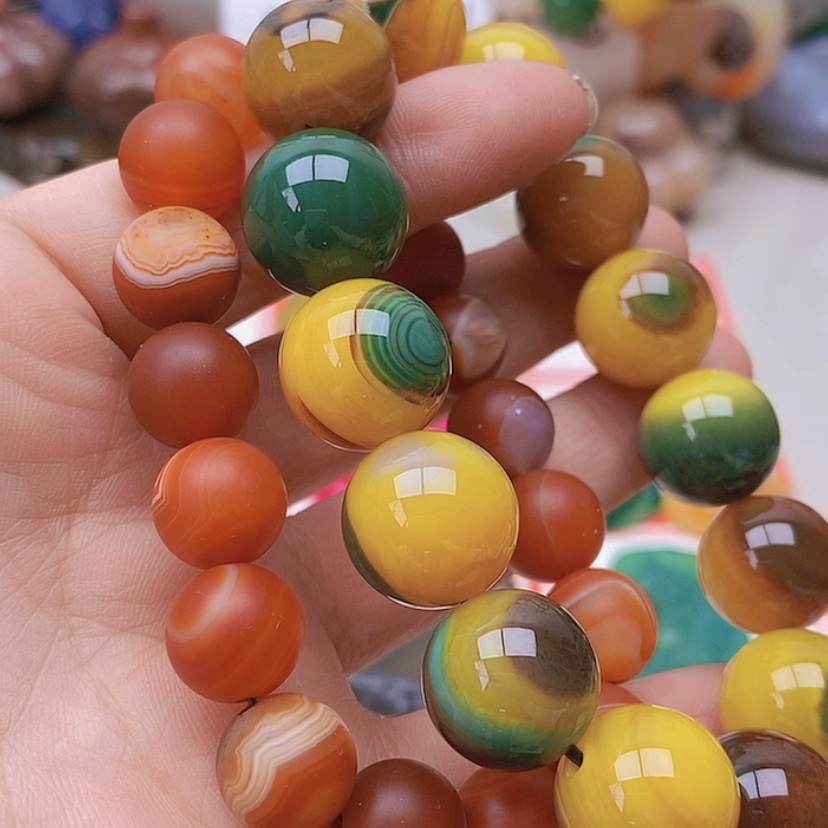 【闪购商品】未镶嵌玛瑙/玉髓珠宝半成品撑***行