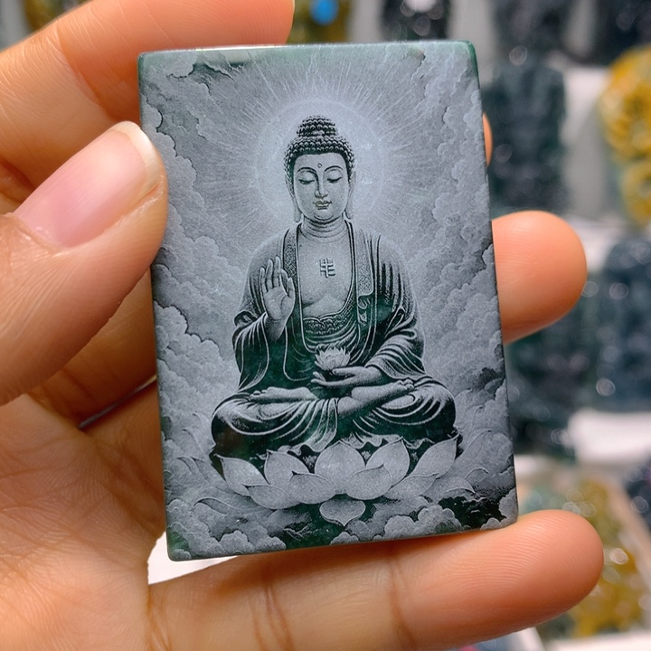 吊坠(不含链)未镶嵌翡翠