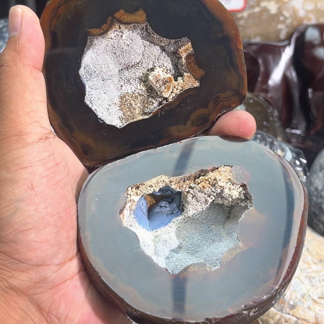 未镶嵌摆件紫晶聚宝盆