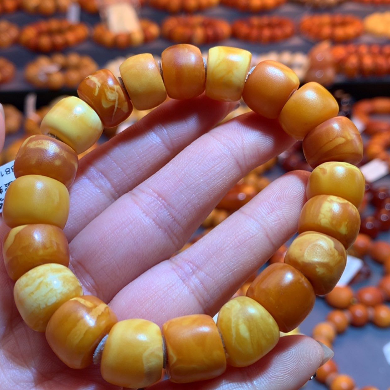 【闪购商品】未镶嵌蜜蜡手串蜜蜡手串