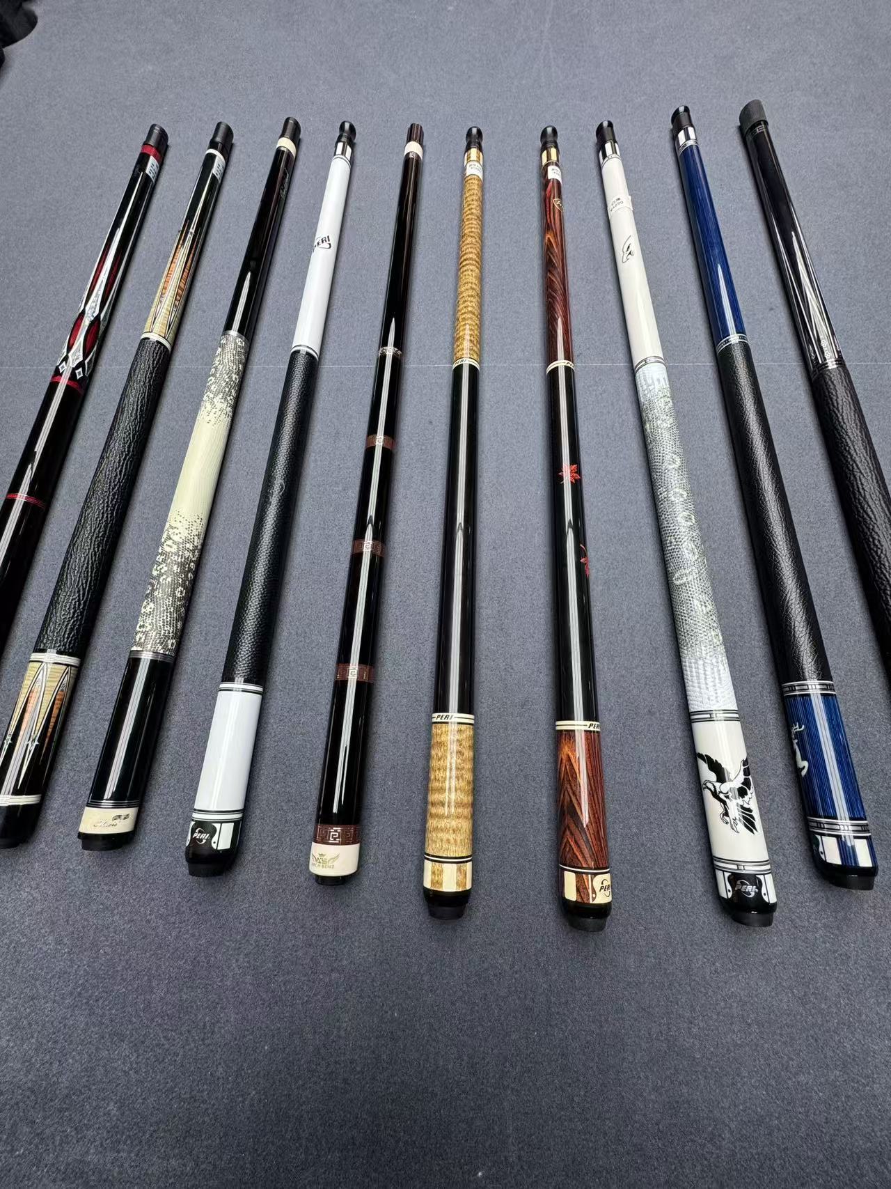 1K-5K小头杆大头杆中8球杆剑纹好成色好打感好黑八玩法追分神器