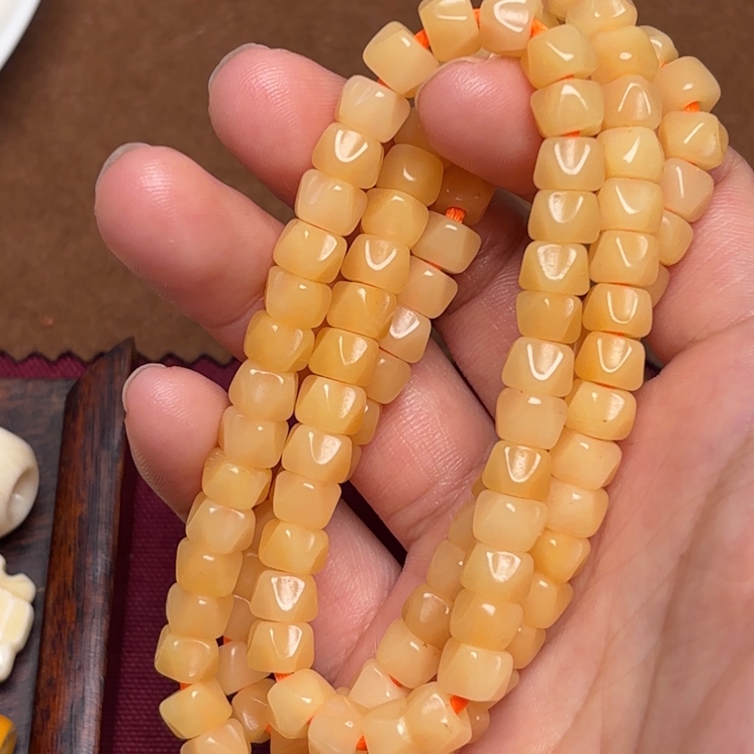 玻璃颈饰藏传小配饰