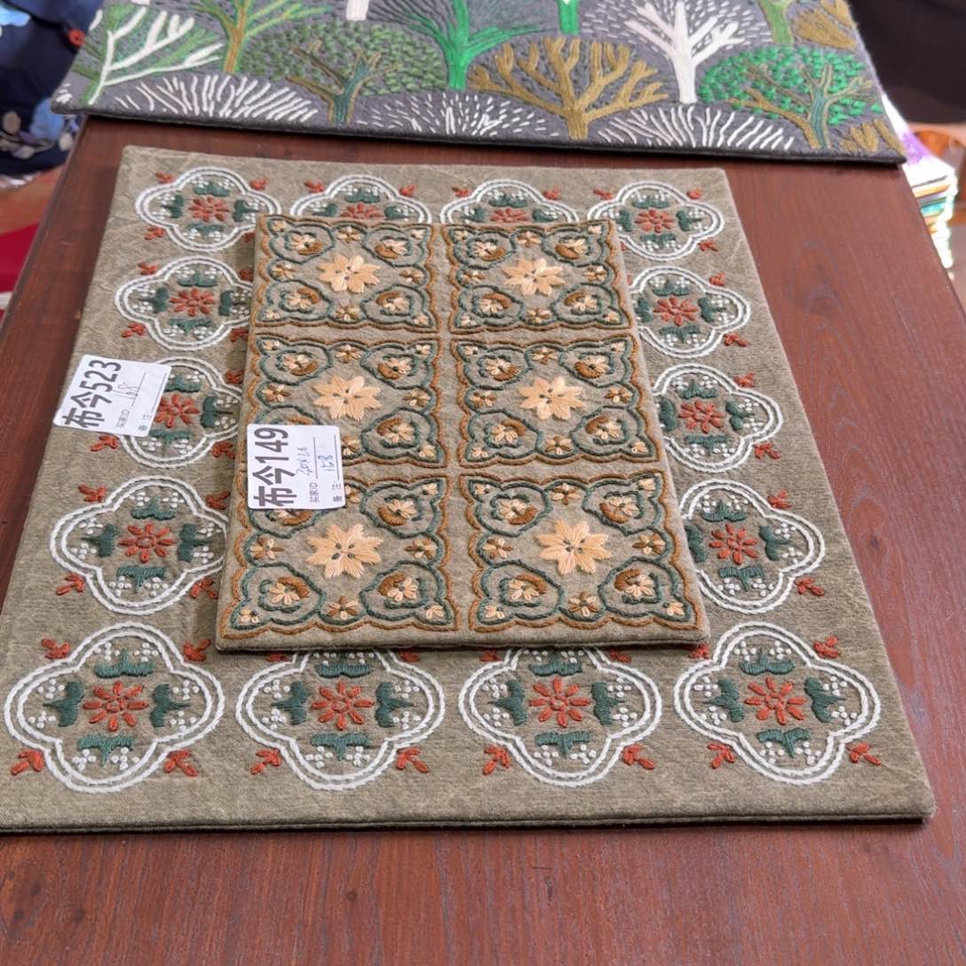 诗***猫棉149523一套绿色系搭配