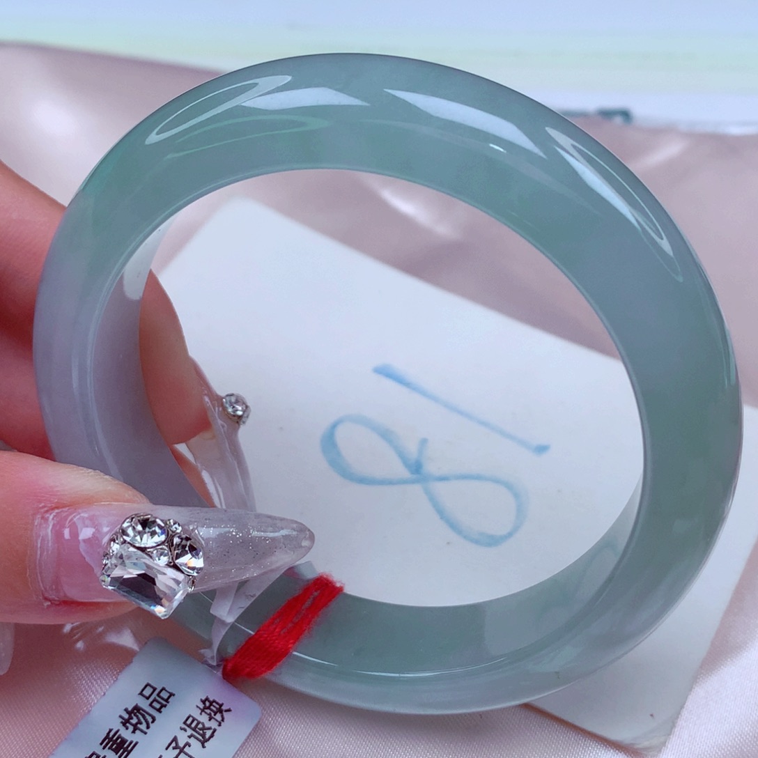 翡翠手镯未镶嵌天然缅甸翡翠A货手镯