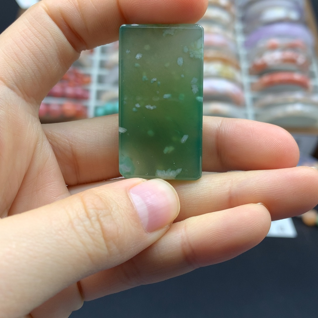 【闪购商品】玛瑙/玉髓耳钉未镶嵌