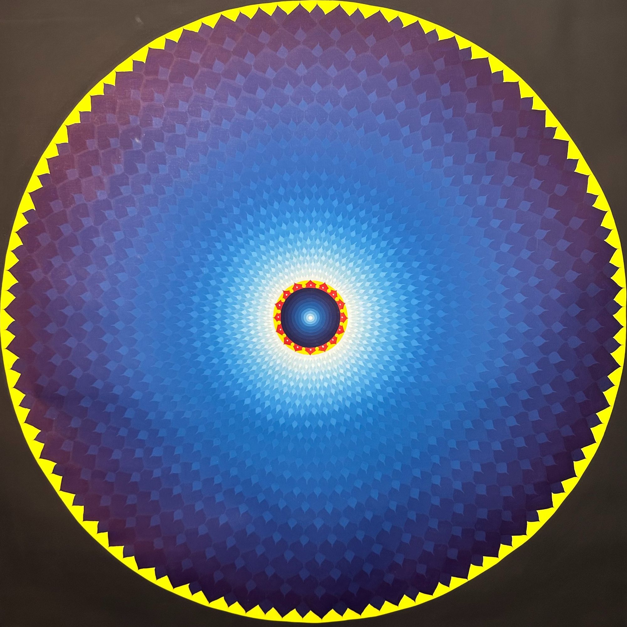 【1m多款】日冕能量款六字真言唐卡【不含装裱】