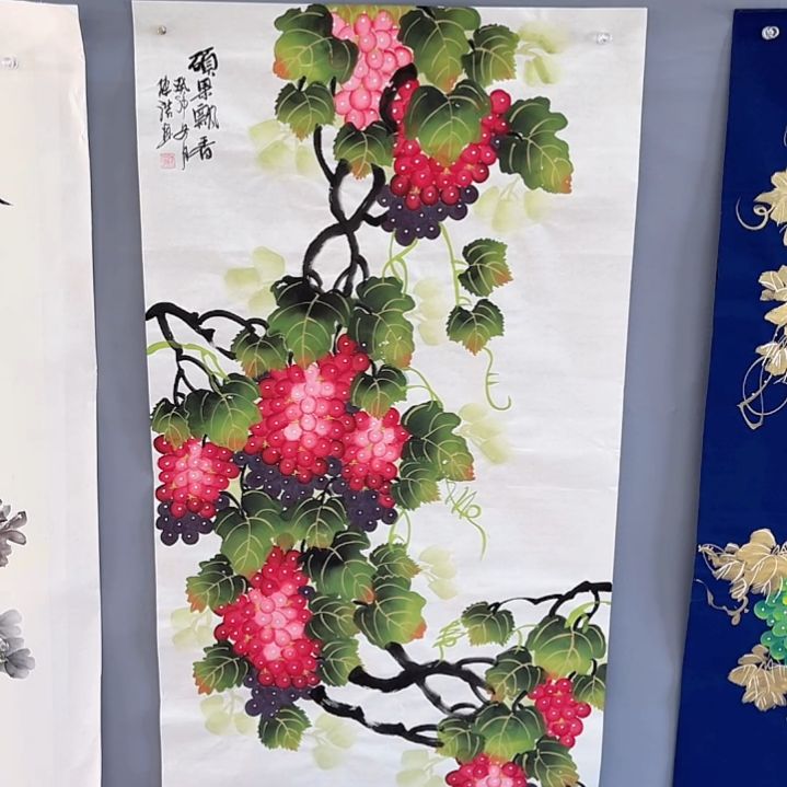 国画一二三一二三