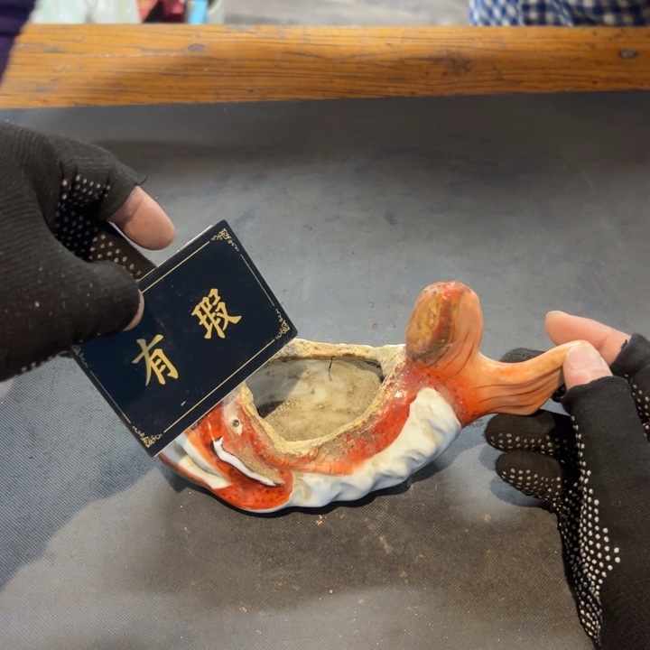 色***彩瓷片拾六家的瓷器瓷器