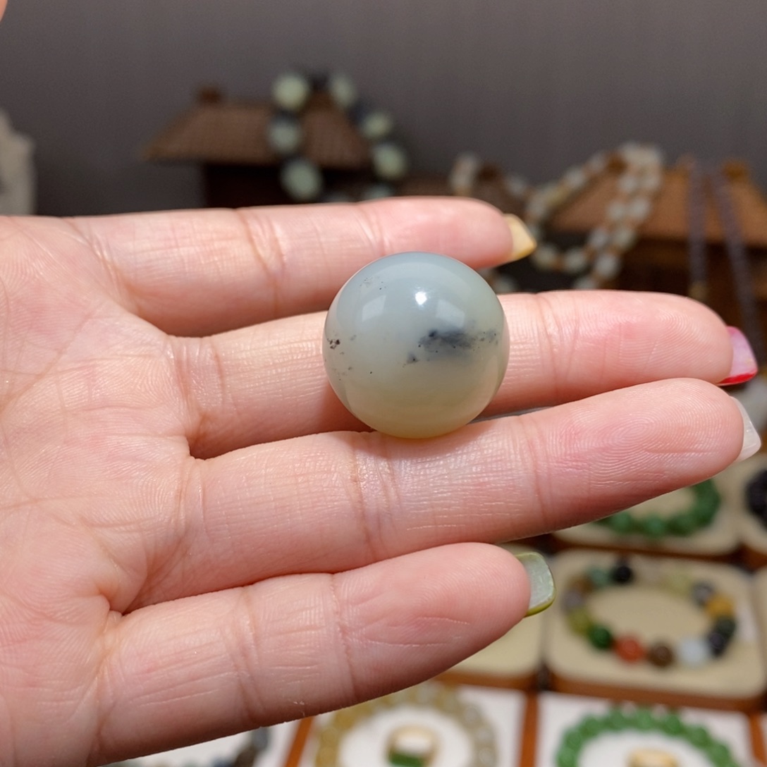 和田玉未镶嵌吊坠(不含链)20