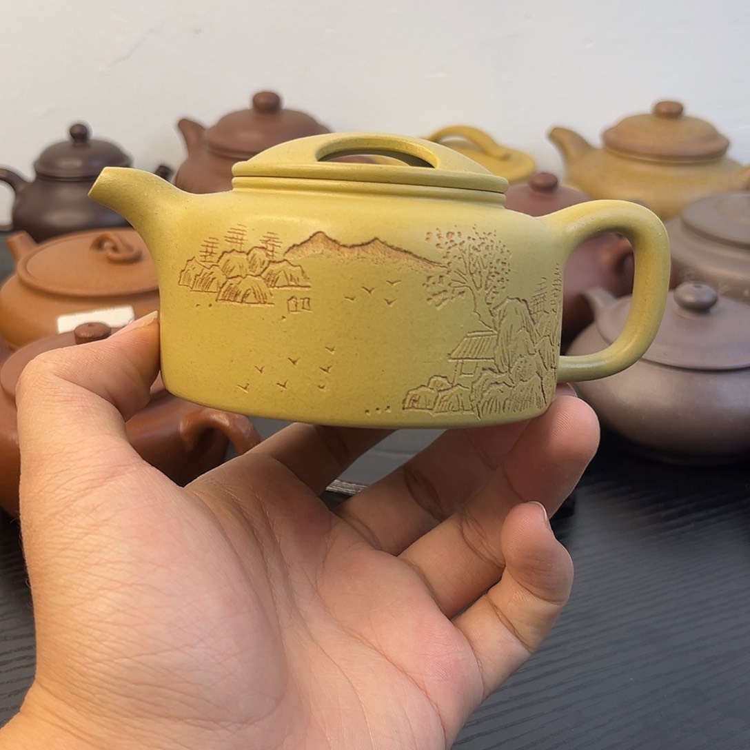 紫砂茶壶紫砂壶等文物