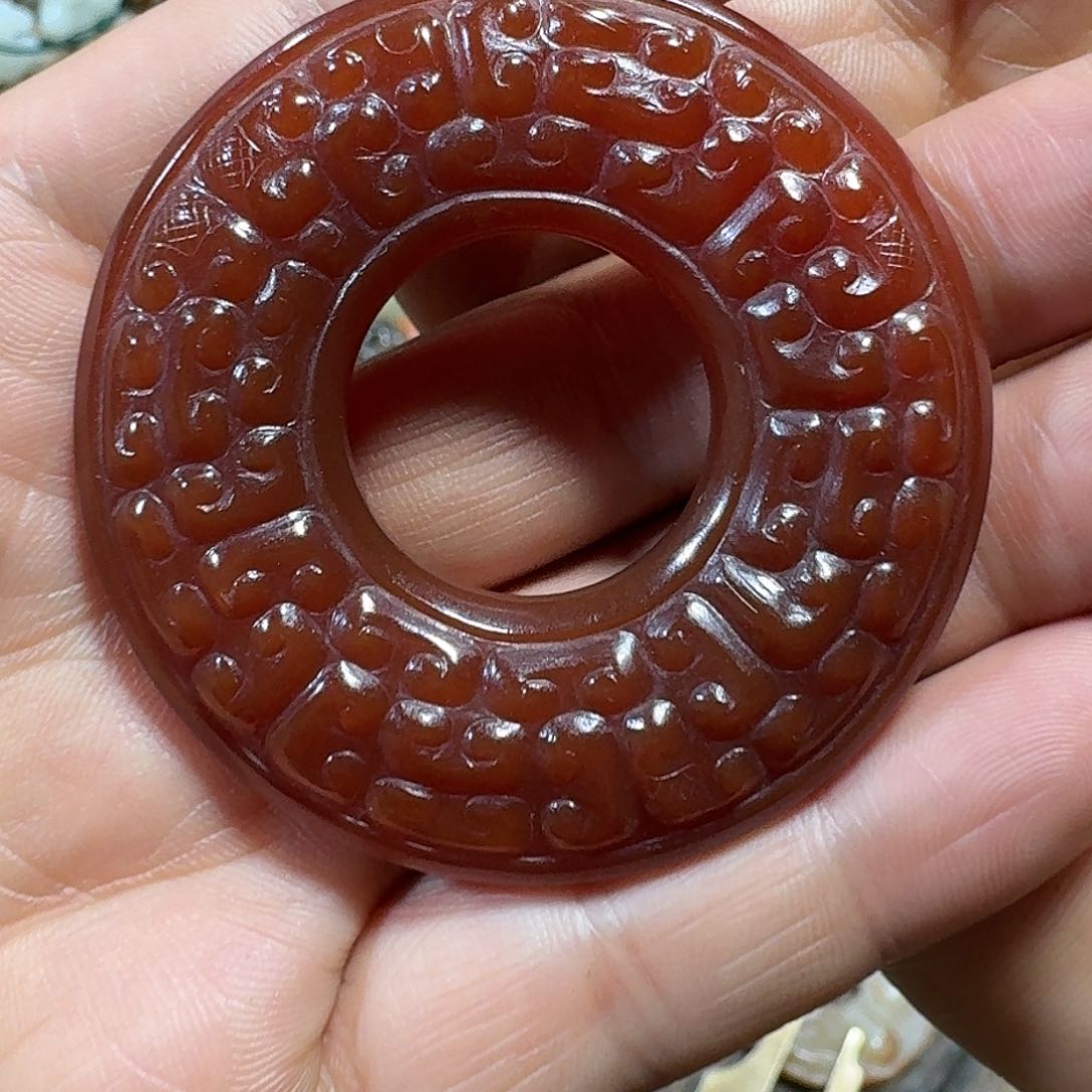 玛瑙/玉髓车挂未镶嵌