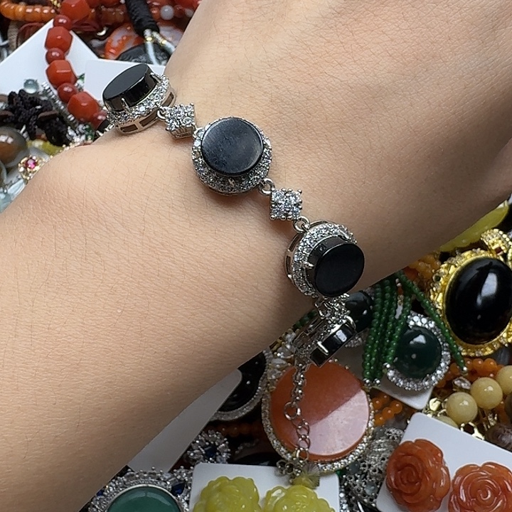 翡翠未镶嵌项链翡翠