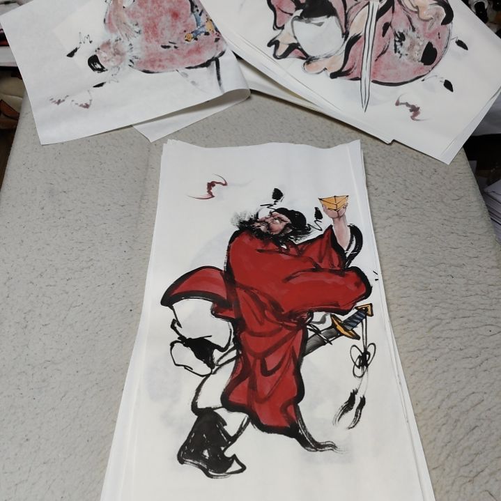 兰***坊国画国画花鸟花鸟花鸟