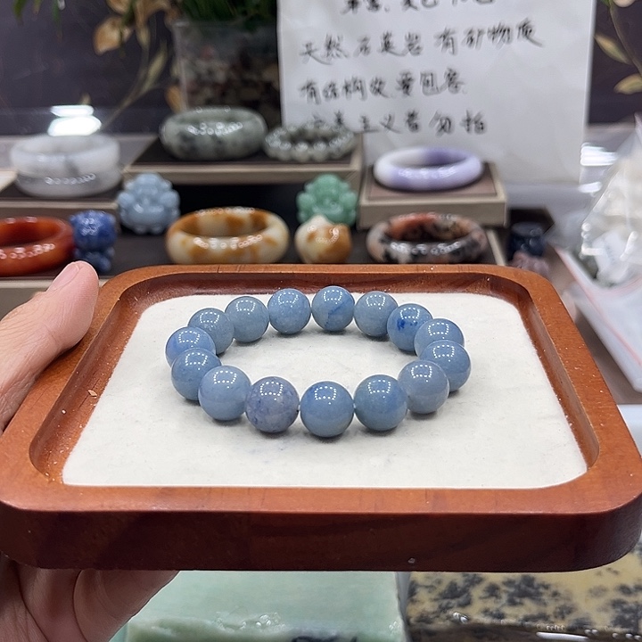 石英质玉（佘太翠）未镶嵌手链