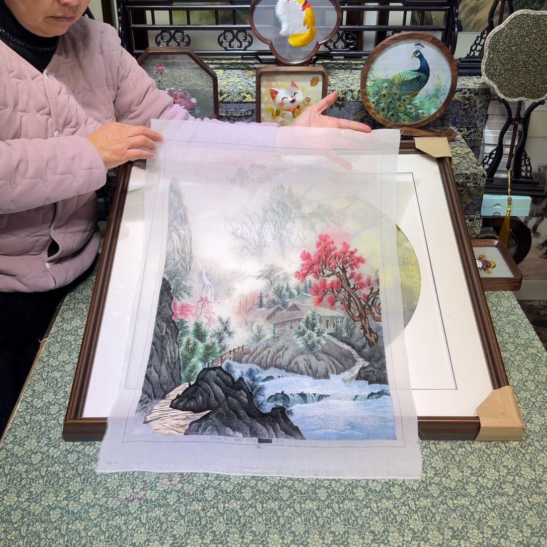 刺绣手工苏绣工艺