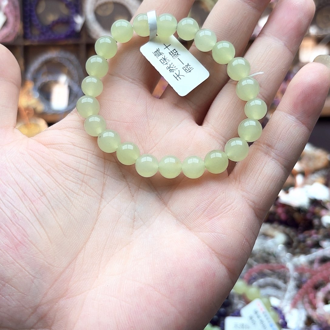 水晶手链未镶嵌相****好晴水