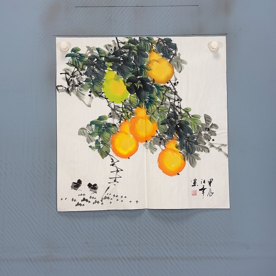 国画1357 牡丹仙子好可爱