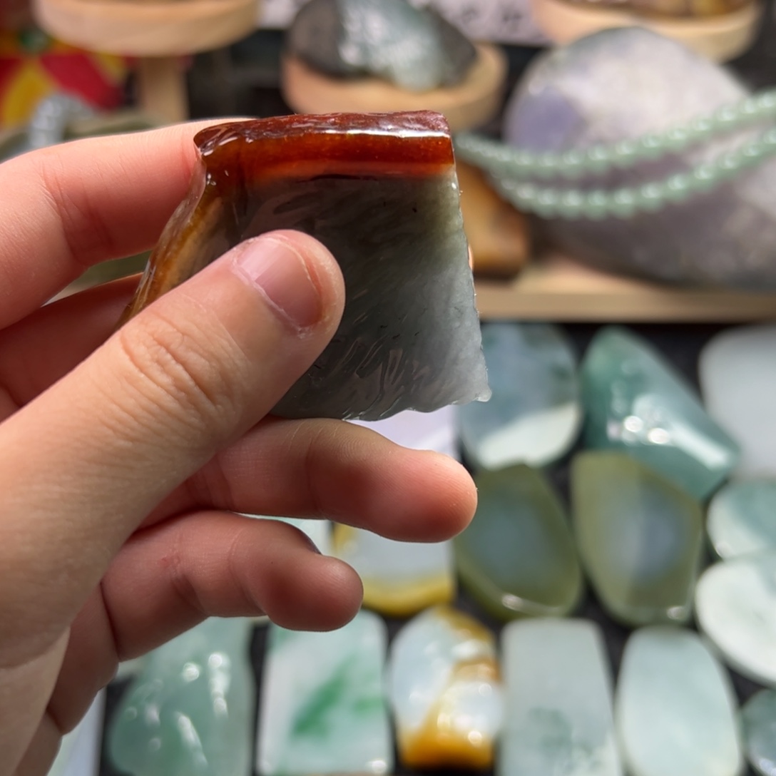 定制翡翠未镶嵌缅甸天然翡翠材料