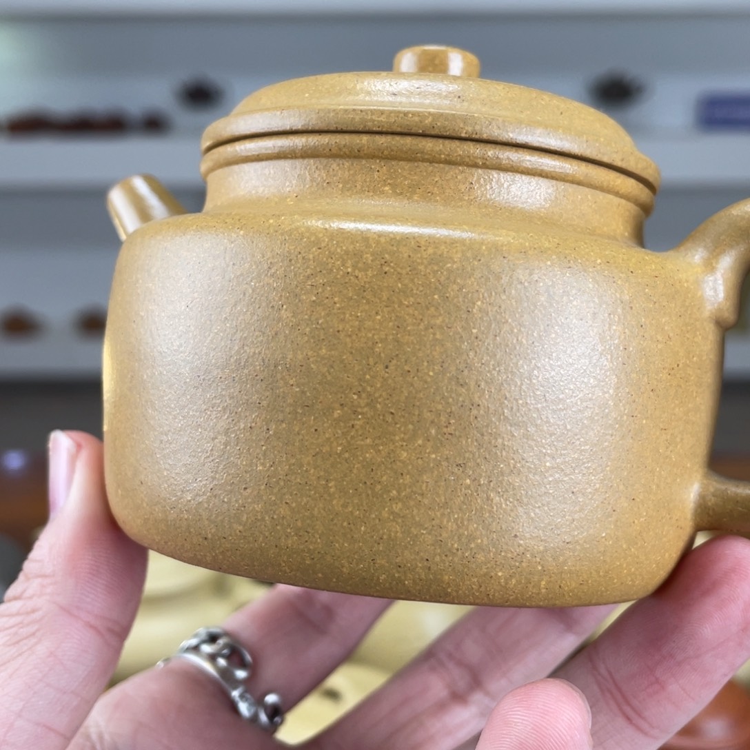 紫砂茶壶200cc黄金段茶壶