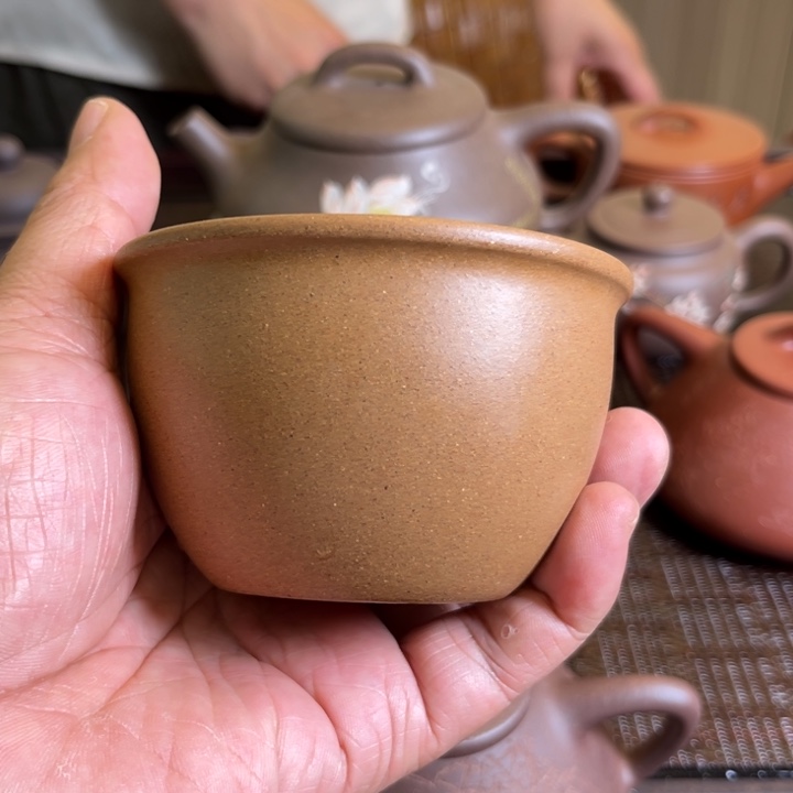 茶壶紫砂老段主人杯