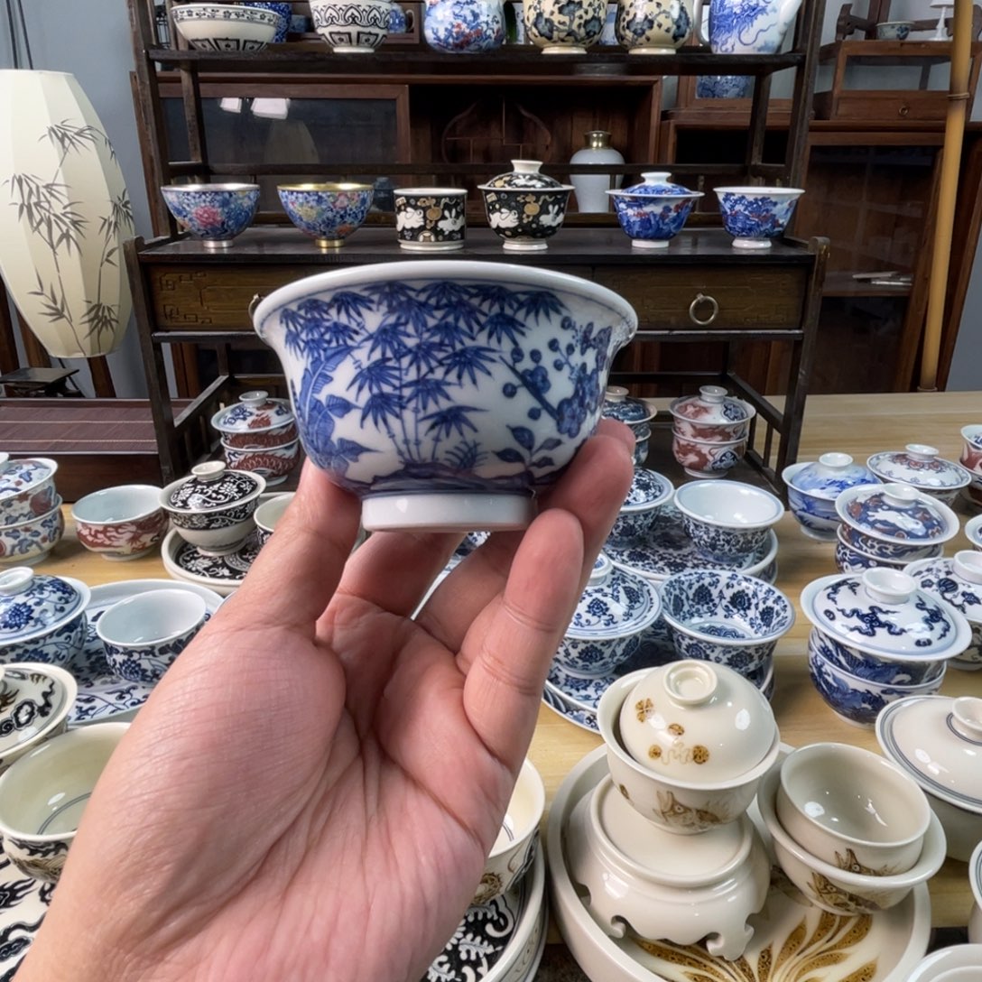 景德镇手工手绘茶具