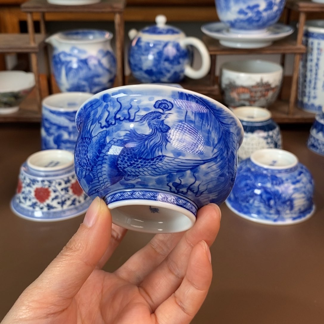 景德镇陶瓷手工手绘