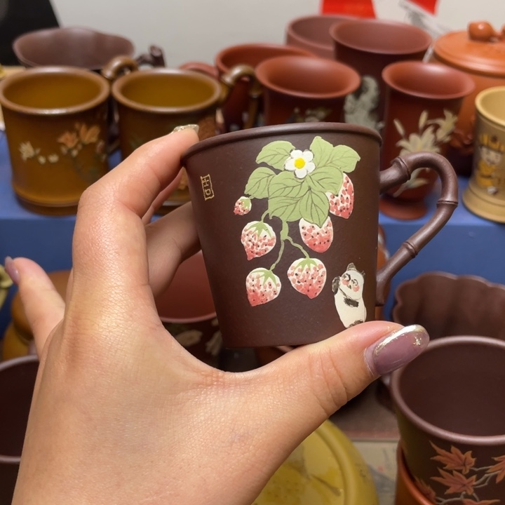 紫砂茶杯紫砂主人杯