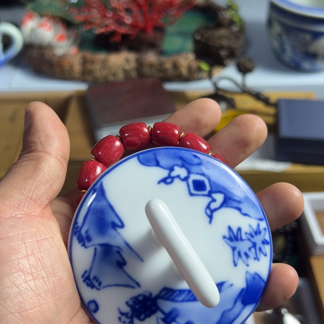 紫砂茶叶罐我家粉皮真好看啊