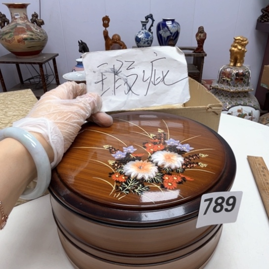 瓷片摆件工艺品瓷器摆件777 