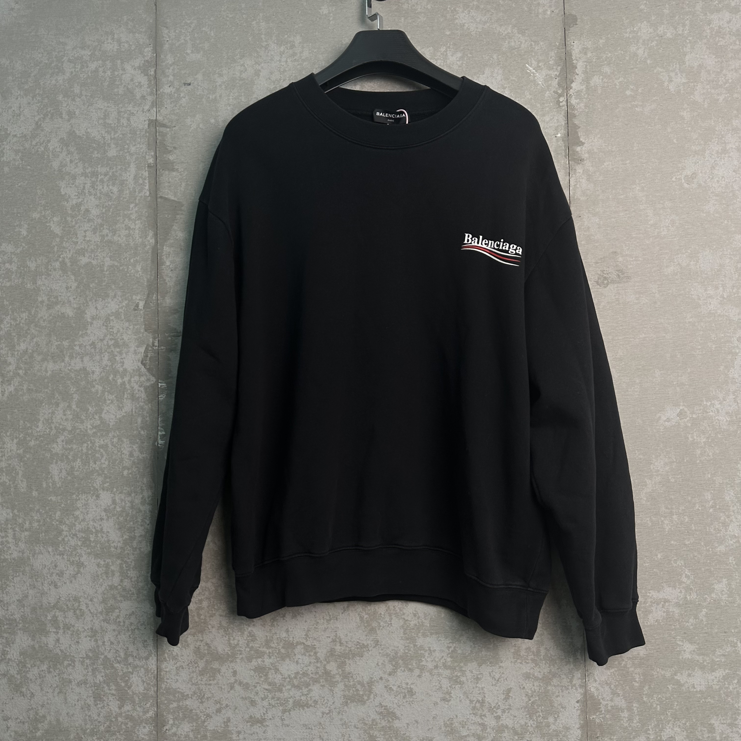 未使用 Balenciaga/巴黎世家 XL*1/可乐标经典款卫衣/15163/JP