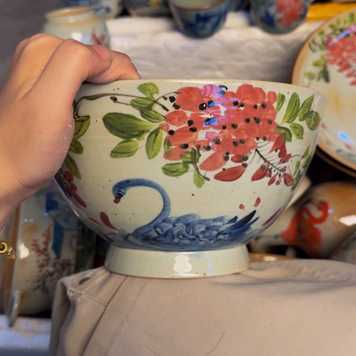 瓷片景德镇陶瓷手工手绘