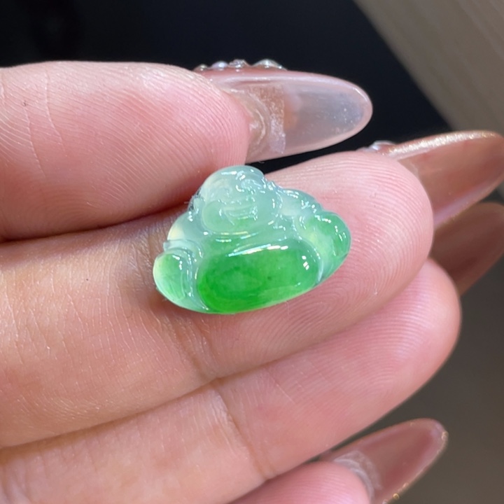 定制翡翠未镶嵌佛公