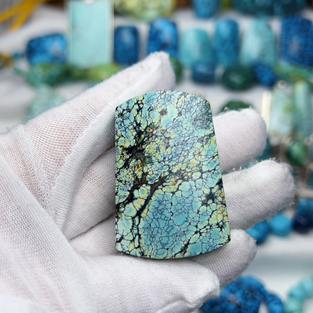 绿松石珠宝奇石未镶嵌