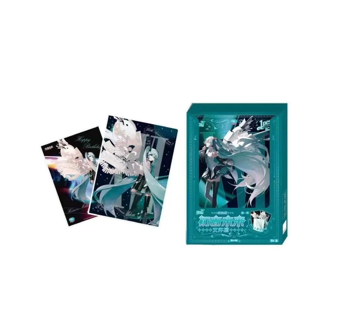 卡游正版授权-初音未来文件套-歌韵版