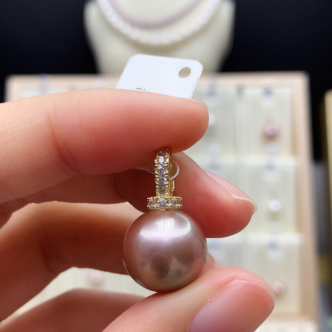 淡水珍珠颈饰合金