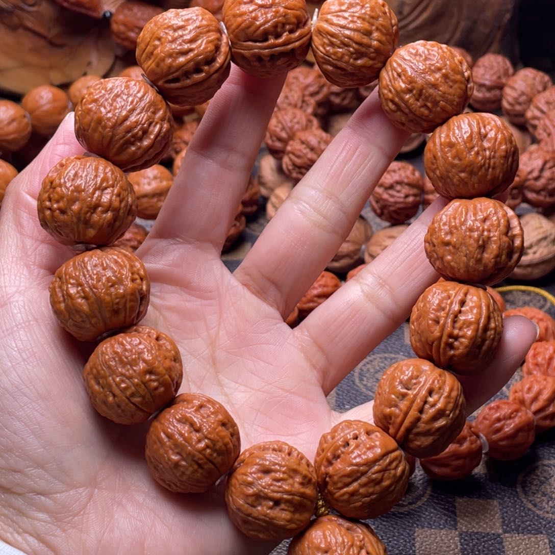 文玩核桃吊坠酷*荔枝八棱6