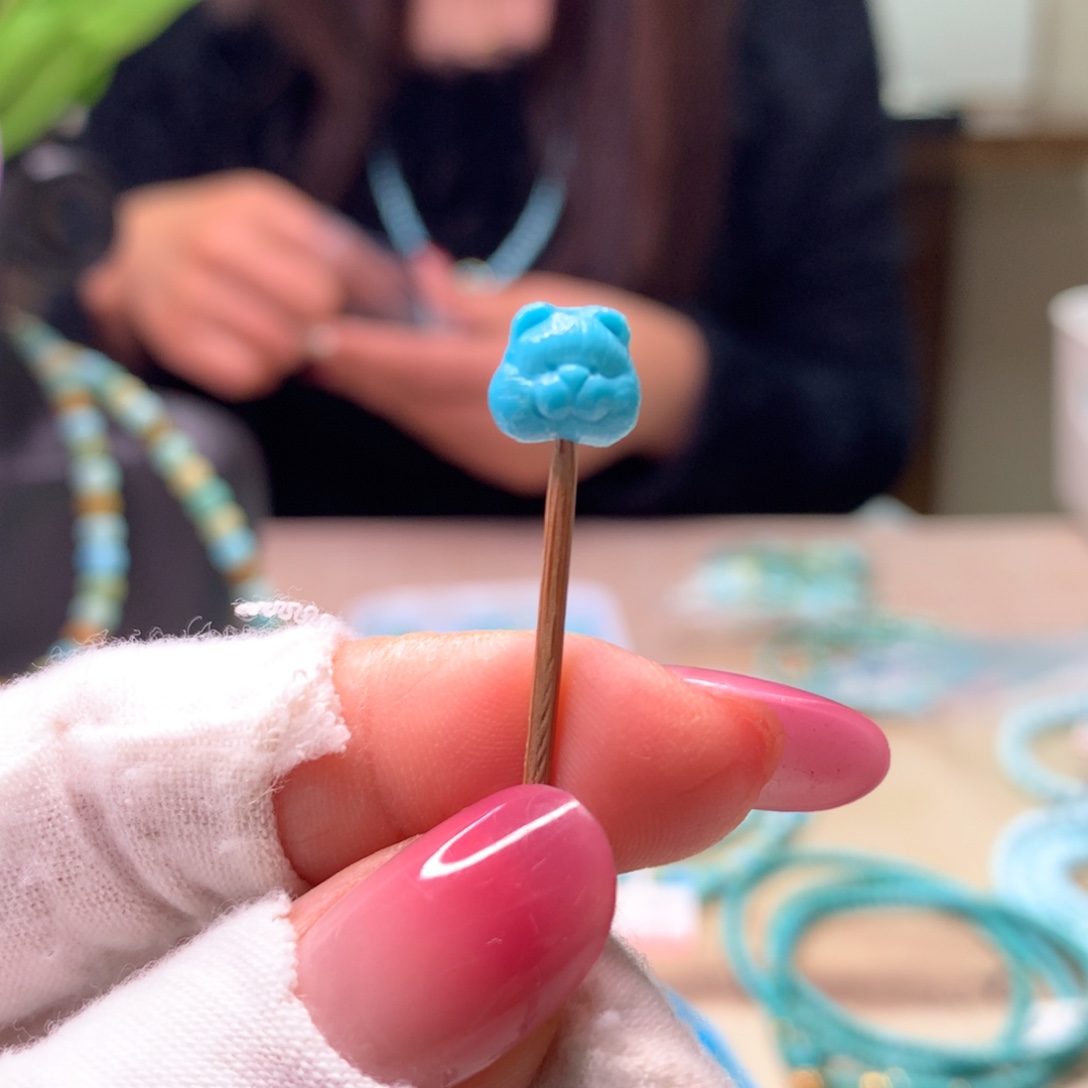 绿松石未镶嵌配饰