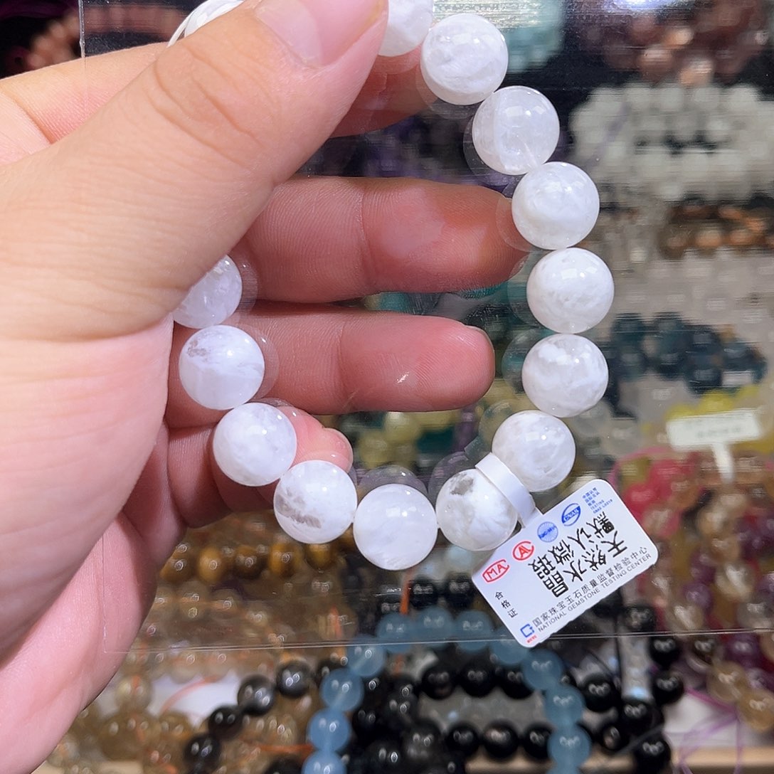 水晶手串未镶嵌?****?雪花幽灵12➕水晶